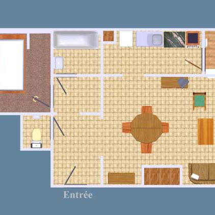 Plan de l'appartement
